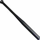 Aluminum Baseball Bat - 28-30 Inch 35 Oz - Softball, Self Defense, Batting Practice, Pickup Games and Home Security - Metal Tball Bat (Matte Black)
