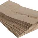 AJM Brown Paper Lunch Bags 40 Count, 1 Pack