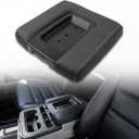 Front Seat Center Console Armrest Lid Compatible with 2014-2018 Chevrolet Chevy Silverado Suburban Tahoe GMC Sierra Yukon 2015-2018 Cadillac Escalade,Replace# 22881398 (Black)