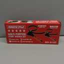 2-Piece Strap Wrench Set, Adjustable Rubber Oil Filter Wrench Max Diameter 4" and 6", Jar Opener Set Heavy Duty Blet Wrenches for Drain Sewer Cap Sink Pliers Nut Shower Head Valve Removal