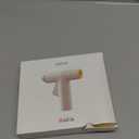 HOTO Cordless Hot Glue Gun, Minimalist Style, 30s Heating Fast, Smart Power-off, Compact Size, Intelligent Temperature Control, USB-C Rechargeable,10 Mini Sticks for Crafts, DIY Arts, Home Repairs