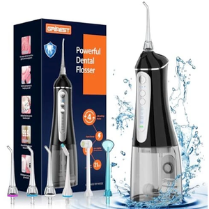 Water Dental flosser for Teeth Cleaning - Rechargeable Cordless Oral Irrigator