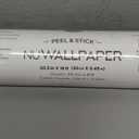 NuWallpaper Cream Vinyl Grassweave Peel & Stick Wallpaper, NUS2875