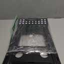 Delxo Folding Step Stool, 17,5 inch Non-Slip Foldable Stools Up to 300 LBS, Step Stool with Handle, Lightweight for Kitchen, Bathroom, Bedroom, Garden, Black, 1 Pc