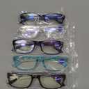Gaoye Professional Reading Glasses for All Day - Computer Readers with Blue Light Protection - Value Pack, +2.