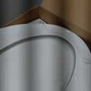 KOHLER K-4774-0 Brevia Elongated White Toilet Seat with Quick-Release Hinges And Quick-Attach Hardware For Easy Clean, White