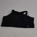 Yvette Front Closure Sports Bras for Women High Support Large Bust Supportive Sports Bra High Impact for Running (4X-Large Plus, Black)