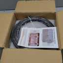 Room Divider Curtain Sets with Bendable Ceiling Track, 95% Blackout Total Privacy Ceiling Track Curtains Floor to Curtains Track Kits 10 ft Wide x 7 ft Tall, Grey, 1 Panel