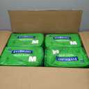 FitRight Ultra Heavy Absorbency Adult Diapers for Men & Women, Waist Size: Medium 32-44 inches, OptiFit Incontinence Disposable Briefs with Leak Protection for Seniors, 80 Count (White, M)