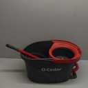 O-Cedar EasyWring Microfiber Spin Mop, Bucket Floor Cleaning System, Red, Gray, Standard