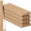 16pcs Triangle Golf Club Shipping Boxes, 4.7x4.7x47 Inch Corrugated Cardboard Long Golf Box for Enhanced Protection, Ideal for Packaging, Moving, Mailing & Storage