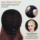 ALLAURA Compatible with Dana Scully Costumes | Avenging Widow Wig Costume For Women Dana ScullyWig Cosplay Red Wigs Auburn Chess Queen GingerWig Widow Costume Fit also for Hero Widow Natasha, Delia