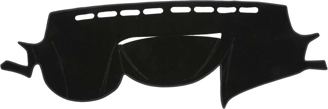 Dash Cover Compatible for Subaru Outback 2010-2014, Non-Slip Polyester Black Center Console Dashboard Cover Pad Carpet