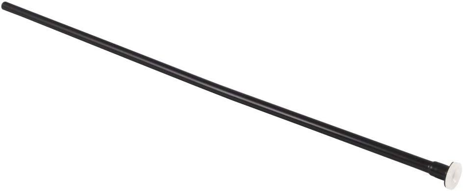 Kingston Brass CF38200MB Complement 20" x 3/8" Diameter Flat Closet Supply Line, Matte Black