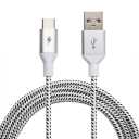6Ft USB Charger Blue