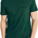 Nautica Short Sleeve Solid Crew Neck T-shirt Shirt (Green, XL)