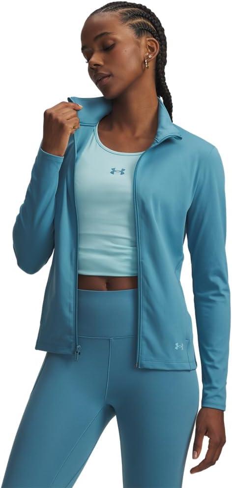 Under Armour Women's Motion Jacket, (466) Boundless Blue / / Blue Haze, X-Large