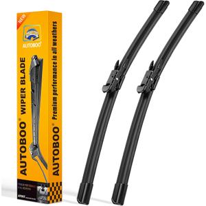 AUTOBOO 24"+21" Windshield Wipers Replacement for Chevrolet Traverse 2012-2017 GMC Acadia Buick Enclave 2005-2010 PONTIAC G6 2008-2011 Buick Lucerne-Original Factory Quality (Pack of 2)