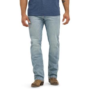 Wrangler Men's Retro Slim Fit Boot Cut Jean (Blue) 33x36 