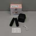 Mini Karaoke Machine, Portable Bluetooth Karaoke Speaker with 2 Wireless Microphones, Singing Machine with Party Lights for Kids and Adults, Birthday Gifts for Girls Boys Family Home Party (Black 2 Mics)