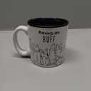 Burton and Burton Mornings are Ruff Ceramic Coffee Mug, 13 Ounce