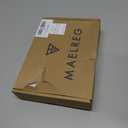 M MAELREG Golf Shirts for Men Short Sleeve Heather Jacquard Textured Stretch Moisture Wicking Performance Mens Polo Shirts (L)