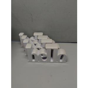 Table Decor Hello 4 Pack