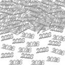 KatchOn, Silver 2026 Graduations Confetti - Pack Of 500 | silver graduation confetti for Graduation Confetti Class of 2026| Grad confetti for Graduation Decoration 2026, 2026 Confetti