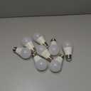 MorningLight Dimmable A15 LED Light Bulb 75 Watt Equivalent, 3000K Soft White, 800LM, 8.5W A15 Light Bulbs 75 Watt Soft White for Wall Sconces, Pendant, 25000+ Hours Lifespan, 8Pack