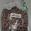 Egretlac Off pink And Black Cheetah Print top Size XL