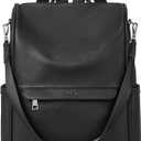 CLUCI Womens Backpack Purse PU Leather Anti-theft Large Fashion Designer Travel Bag Ladies Shoulder Bags | Purse, Fashion, Ladies, Shoulder Bags, Purse, Ladies (Top Zip-7 Black)