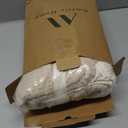 Amlie Home Waffle Throw Blanket for Couch, Soft Cozy Chenille Knit Blanket Warm Decorative Throw for Sofa, 50"x60", Beige