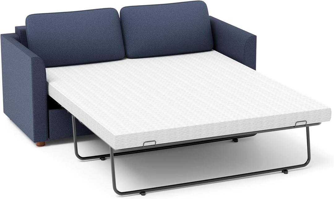 5 Inch Memory Foam Replacement Mattress for Sleeper Sofa and Couch Beds,Full Size,CertiPUR-US Certified,Washable Cover(Sofa Not Included) Generic Dimensions Cover