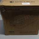 CHILLSUN Twin Air Mattress with Built in Pump for Guest & Home, 16" Inflatable Blow Up Mattress, Air Bed with Carrying Bag for Camping, Raised Elevated Double High Air Mattresses Foldable & Portable (Purple)