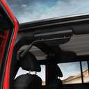 Voodonala Black Rear Grab Handles Roll Bar for 2007-2018 Jeep JK Wrangler Unlimited 4-Door (Aluminum Alloy)
