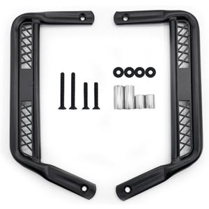 Motorcycle Extended Footpegs Black Motorcycle Foot Pegs for Yamaha Zuma 125 2022 2023 2024