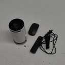 [Built-in App] Gaimoo Mini Projector 2024 Upgraded 1080P Native 4K Support Portable Projector Dual Control WiFi 6 BT5.2 180° Keystone HDMI/TV Stick/USB/PS5/Laptop with HDMI Cable & Mouse