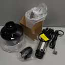 KOIOS Immersion Blender Handheld - Trigger Variable Speed 5-in-1 Immersion Hand Blender 1100W, Anti-Scratch Stainless Steel Shaft, Chopper & Milk Frother, Non-BPA for Soup, Baby Food and Smoothies