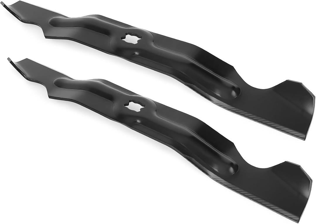742-04154 Mower Blades Fit for Cub Cad et 33" Decks, 942-04154A Hi Lift Blade Fit for Cub Cad et CC760 CC760ES CC800, Troy-Bilt, MTD Walk Behind Mower, Replace 742-04154A, 2 Pack