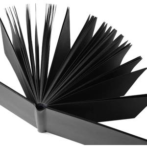 Mifuner Small 5x5 Black Notebooks 110gsm 82 Sheets/164 Pages mini blank sketchbooks Travel Journal Pocket Hardcover Paint Writing Notebook Blank Diary Memo Planner Sketchbook Black Paper