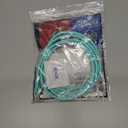 Tripp Lite Cat6a 10G Ethernet Cable, Snagless Molded Slim STP Network Patch Cable (RJ45 M/M), Aqua, 7 Feet / 2.1 Meters, Manufacturer's Warranty (N262-S07-AQ)