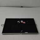 Vaultz Whiteboard Locking Storage Clipboard, Holds 8.5 x 11 Sheets, White/Silver/Black