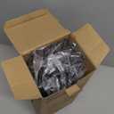 TAILI Shower Caddy Suction Cup 2 Pack with Hooks & Soap holder, Heavy Duty Shower Organizer for Bathroom, No Drilling Bathroom Organizer with Large Capacity, Black Metal Storage Basket