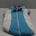 SUNFURA Full Body Dog Coat - Warm Fleece Jacket for Large Dogs, Turtleneck Winter Coats with Harness, Reflective Dog Snowsuit Windproof Puffer Jackets with Legs for Weimaraner, Turquoise XL