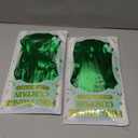 2 Pack Tinsel Backdrop, 3.28 FTx7.05 FT Green St Patricks Day Party Decorations, Metallic Backdrop Curtains Tinsel Curtains Streamer Backdrop, Party Supplies Wall Decor for St. Patricks Party Birthday