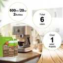 FOLLOWIN Coffee Machine Cleaner and Descaler,Espresso Coffee Maker Cleaner(2 Pack & 6 Uses),Descaling Solution for Espresso Machines and Single Use Coffee Maker