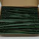 50 Pcs Stake Arms for Tomato Cage, 11 Inches Expandable Trellis Connectors with 6 Buckles Tomato Cage Trellis Connector for Tomato Cage, Climbing Plants Attach 11mm Diameter Plant Stake