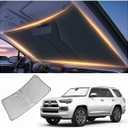 Windshield Sun Shade for Toyota 4Runner Front Window Shades Cover for 2010-2024 2025 4Runner Windshield Sun Visor Protector Car Accessories