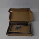 12 Inch Shelf Bracket Heavy Duty L Shelf Bracket 12 x 8 Inch Metal Shelf Bracket with Hardware, Black, 4 Pack