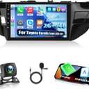 [2+64G] NHOPEEW for Toyota Corolla Levin Car Radio 2014-2017 with Wireless Carplay and Android Auto - 10.1 Inch Touchscreen Android Car Stereo - DSP/WiFi/GPS/SWC/Bluetooth + AHD Backup Camera